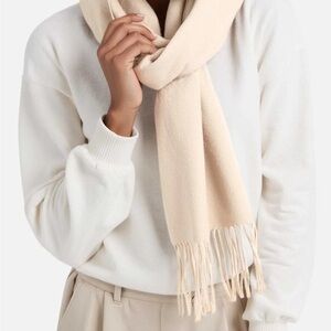 Ovcio 100% Cashmere Cream Scarf